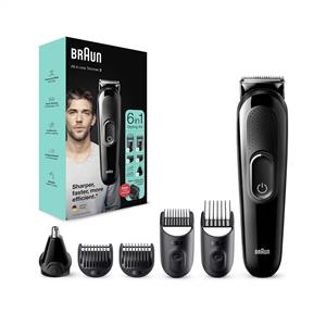 BRAUN MGK 3320 6'SI 1 ARADA ERKEK BAKIM KİTİ SİYAH