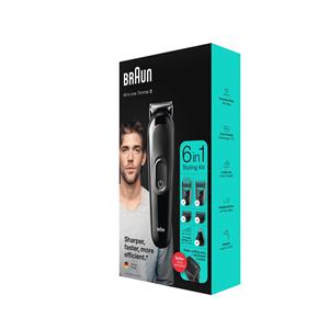 BRAUN MGK 3320 6'SI 1 ARADA ERKEK BAKIM KİTİ SİYAH