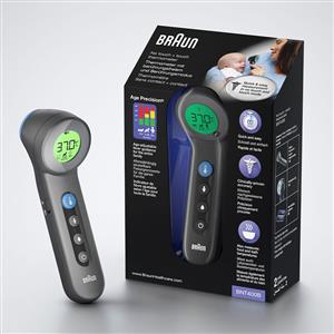 BRAUN BNT 400BWE Temazsız Alından Ateş Ölçer (Siyah)