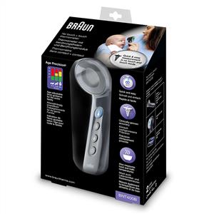 BRAUN BNT 400BWE Temazsız Alından Ateş Ölçer (Siyah)