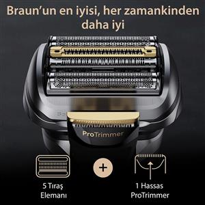 Braun 9 Pro Plus 9577CC Islak ve Kuru Tıraş Makinesi