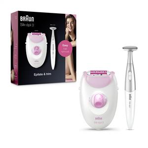BRAUN SE3321 SILK-EPIL 3 EPİLATÖR + BİKİNİ TRİMMER