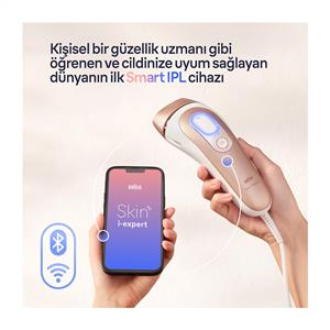 Braun Skin I-Expert PL7253 Akıllı IPL Tüy Alma, Çanta, Venus Tıraş Makinesi, 3 Başlıklı