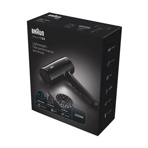 Braun HD 225 Iontec,Difüzörlü Saç Kurutma Makinesi (2 Başlıklı, 2200 W)