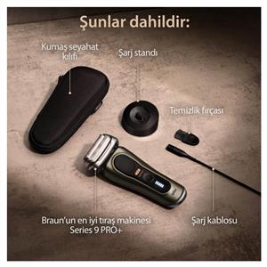 Braun 9519S Islak  Kuru Tıraş  Makine Şarj Stantı Ve Seyahat  Kılıfı