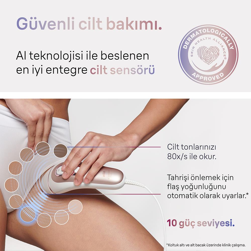 BRAUN PL7147 Smart IPL Skin I·Expert Pro 7, 2 Başlıklı Lazer