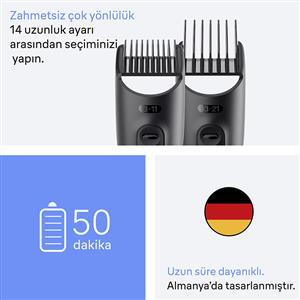 Braun AIO3540 Hepsi Bir Arada Series 3,8'i 1 Arada Tıraş Kiti