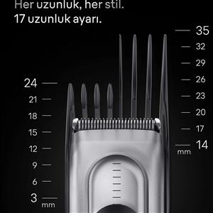 Braun HC7590 Saç Kesme Makinesi 7,+5 Aksesuar