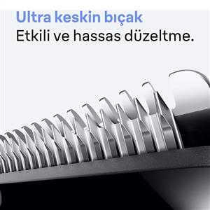 Braun 3 Serisi BT3560 Sakal Düzeltici +5 Aksesuar