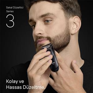 Braun 3 Serisi BT3520 Sakal Düzeltici +3 Aksesuar