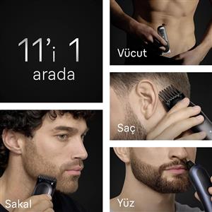 Braun AIO7540 Hepsi Bir Arada Erkek Tıraş Kiti 11'i 1 Arada