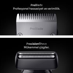Braun AIO7580 Hepsi Bir Arada Series 7, 15'i 1 Arada Tıraş Kiti