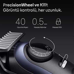 Braun 7 Serisi BT7540 Sakal Düzeltici +10 Berber Ekipmanları