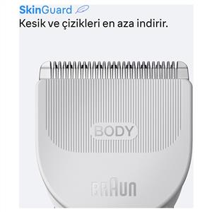 Braun BG3500 Vücut Tıraş Makinesi +2 Aksesuar