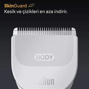Braun BG5550 Vücut Tıraş Makinesi Series 5, +6 Aksesuar