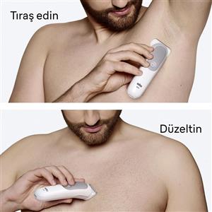 Braun BG5550 Vücut Tıraş Makinesi Series 5, +6 Aksesuar