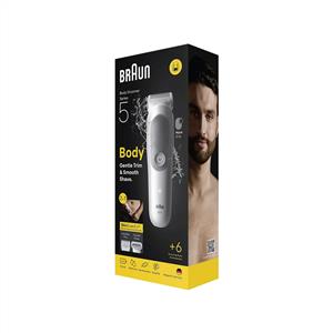 Braun BG5550 Vücut Tıraş Makinesi Series 5, +6 Aksesuar