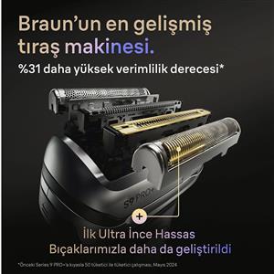 Braun 9675CC Series 9 Pro Islak Kuru Tıraş Makinesi
