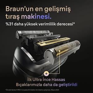Braun 9615S Series 9 Pro Islak & Kuru Tıraş Makinesi