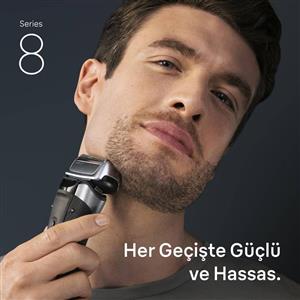Braun 8617S Series 8 Islak & Kuru Tıraş Makinesi