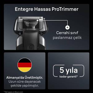 Braun 8617S Series 8 Islak & Kuru Tıraş Makinesi