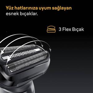 Braun 52-A1000S Series 5 Islak ve Kuru Tıraş Makinesi