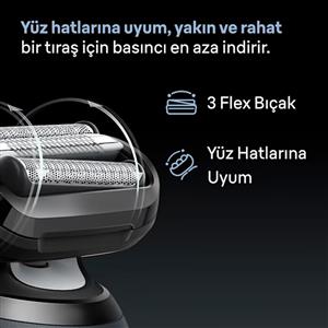 BRAUN 62-B1200S SERIES 6 ISLAK KURU TIRAS MAKINESI