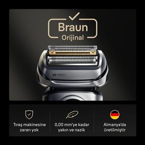 Braun 96M Series 9 Tıraş Makinesi Yedek Başlığı Metal