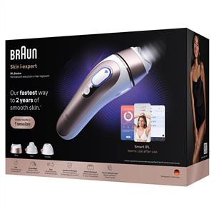 Braun PL7321 IPL Skin I-Expert, Evde Lazerle Tüy Alma,Çanta, Venus Tıraş Makinesi, 3 Başlı