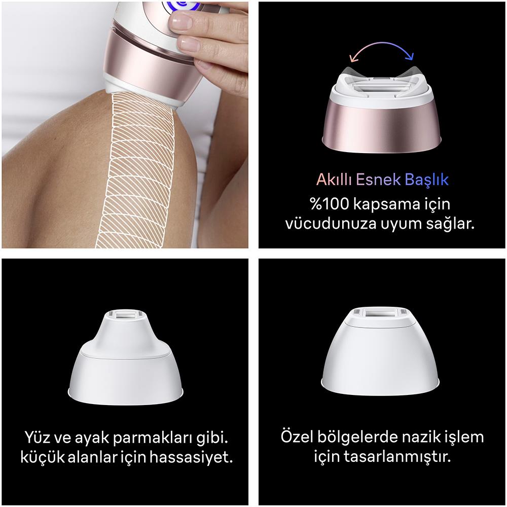 Braun PL7321 IPL Skin I-Expert, Evde Lazerle Tüy Alma,Çanta, Venus