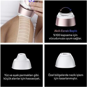 Braun PL7321 IPL Skin I-Expert, Evde Lazerle Tüy Alma,Çanta, Venus Tıraş Makinesi, 3 Başlı