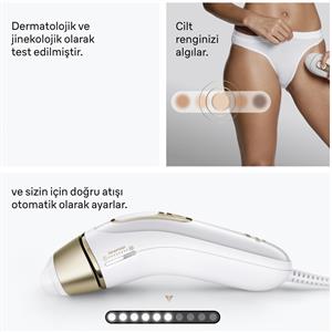 Braun PL5412 IPL Silk Expert Pro 5, Evde Lazerle Tüy Alma, Çanta, Mini Tüy Alma Makinesi,