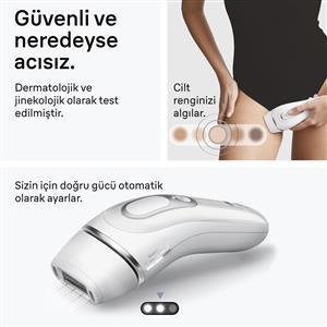 Braun PL3122 IPL Silk Expert Pro 3, Evde Lazerle Tüy Alma, Çanta, Venus Tıraş Makinesi