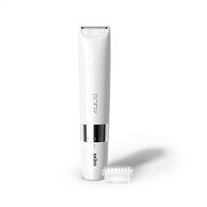 Braun BS1000 Body Mini Trimmer Islak & Kuru Vücut Tüy Kesme Makinesi Beyaz