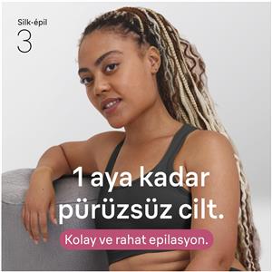 Braun SE 3033 Silk-Epil 3 Kablolu Epilatör,Kalıcı Pürüzsüz Cilt