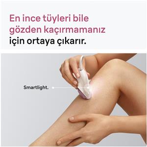 Braun SE 3033 Silk-Epil 3 Kablolu Epilatör,Kalıcı Pürüzsüz Cilt