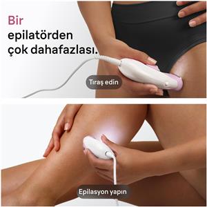 Braun SE 3033 Silk-Epil 3 Kablolu Epilatör,Kalıcı Pürüzsüz Cilt