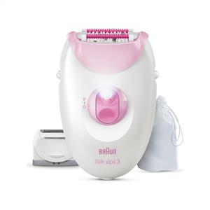 Braun SE 3033 Silk-Epil 3 Kablolu Epilatör,Kalıcı Pürüzsüz Cilt