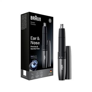 Braun EN20 Kulak ve Burun Düzeltici, Cep Boyutu, Çift Bıçak, SkinGentle