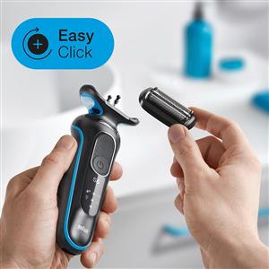 BRAUN 50-M1000S EASY CLEAN,EASY CLICK,ISLAK&KURU,KABLOSUZ TIRAŞ MAKİNESİ