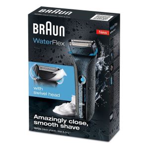 BRAUN WATERFLEX WF2S ISLAK ve KURU TIRAŞ MAKİNESİ (SİYAH)