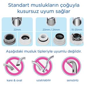 BRITA ON TAP PRO V-MF Musluk Üstü Filtreleme Sistemi