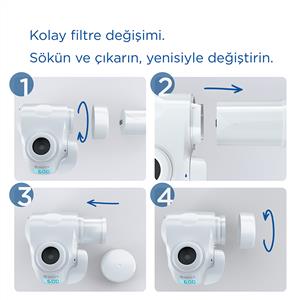 BRITA ON TAP PRO V-MF Musluk Üstü Filtre Yedek Filtre Kartuşu