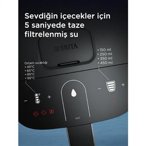 BRITA CUBE TEZGAH ÜSTÜ SU ARITMA CİHAZI SİYAH (4,0 L)