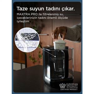BRITA CUBE TEZGAH ÜSTÜ SU ARITMA CİHAZI SİYAH (4,0 L)