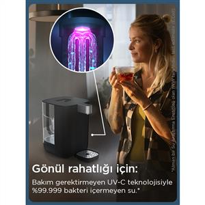 BRITA CUBE TEZGAH ÜSTÜ SU ARITMA CİHAZI SİYAH (4,0 L)