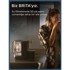 BRITA CUBE TEZGAH ÜSTÜ SU ARITMA CİHAZI SİYAH (4,0 L)