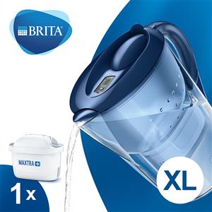 AFET YARDIM-BRITA MARELLA XL MAVİ SU ARITMALI AKILLI SÜRAHİ XL FİLTRELİ (MAVİ)