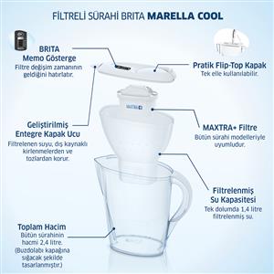 AFET YARDIM-BRITA MARELLA COOL SU ARITMALI AKILLI SÜRAHİ