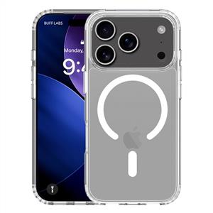 Buff Labs iPhone 17 Pro Magsafe Air Hybrid Serisi Kılıf - Şeffaf